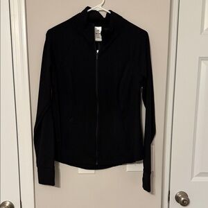 Elegant Black Women's Bomber Jacket